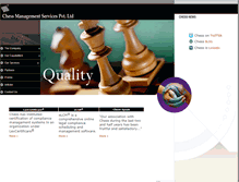 Tablet Screenshot of chessconsulting.com